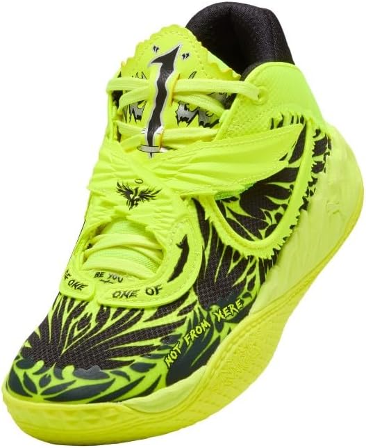 PUMA Kids Boys X Lamelo Ball Mb.05 Voltage Basketball Sneakers Shoes