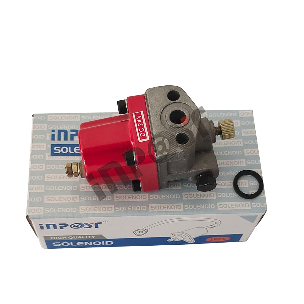 3018453 3035344 24V 1 Terminals Stop Solenoid 3054291 For Cummins NTA855 Engine