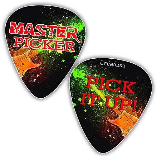 Choix drôle imagées guitare (12-Pack) – Musique et guitare Accessoires pour hommes le mari papa Boyfriend Fils garçons… - Les Beatles, Paul McCartney, John Lennon, RIngo Starr, George Harrison Choix drôle imagées guitare (12-Pack) - Musique et guitare Accessoires pour hommes le mari papa Boyfriend Fils garçons… – Image 5