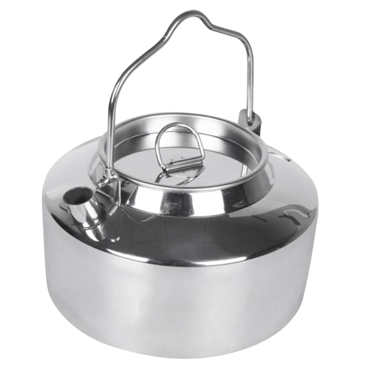 VANZACK Sturdy Outdoor Tea Kettle Multi-Function Portable Stovetop for Instant Soup Tea Milk