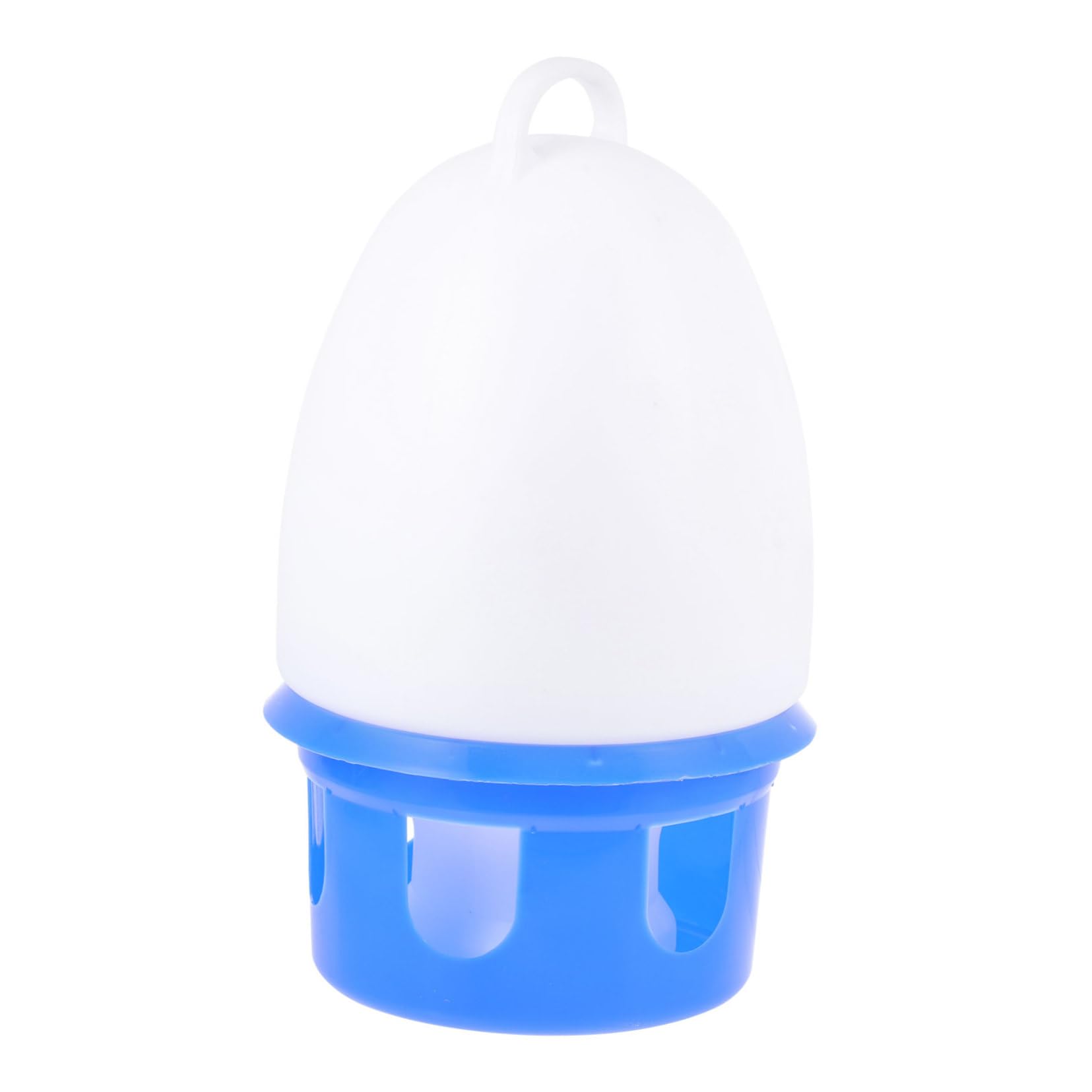 Abreuvoir pour Pigeons en PVC Bleu, Bouteille D’Eau Portable 1 Pièce
