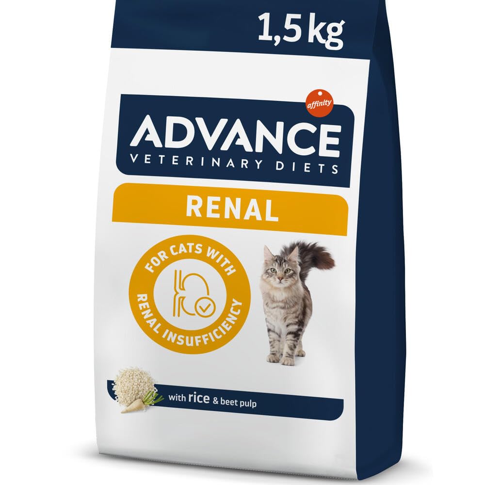 Advance Veterinary Diets Feline Renal | Dry Food for Adult Cats | Renal insufficiency | 1,5kg