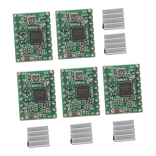 Gatuida 10pcs Stepper Motor Driver Module Printer Motor High Torque Step Resolutions