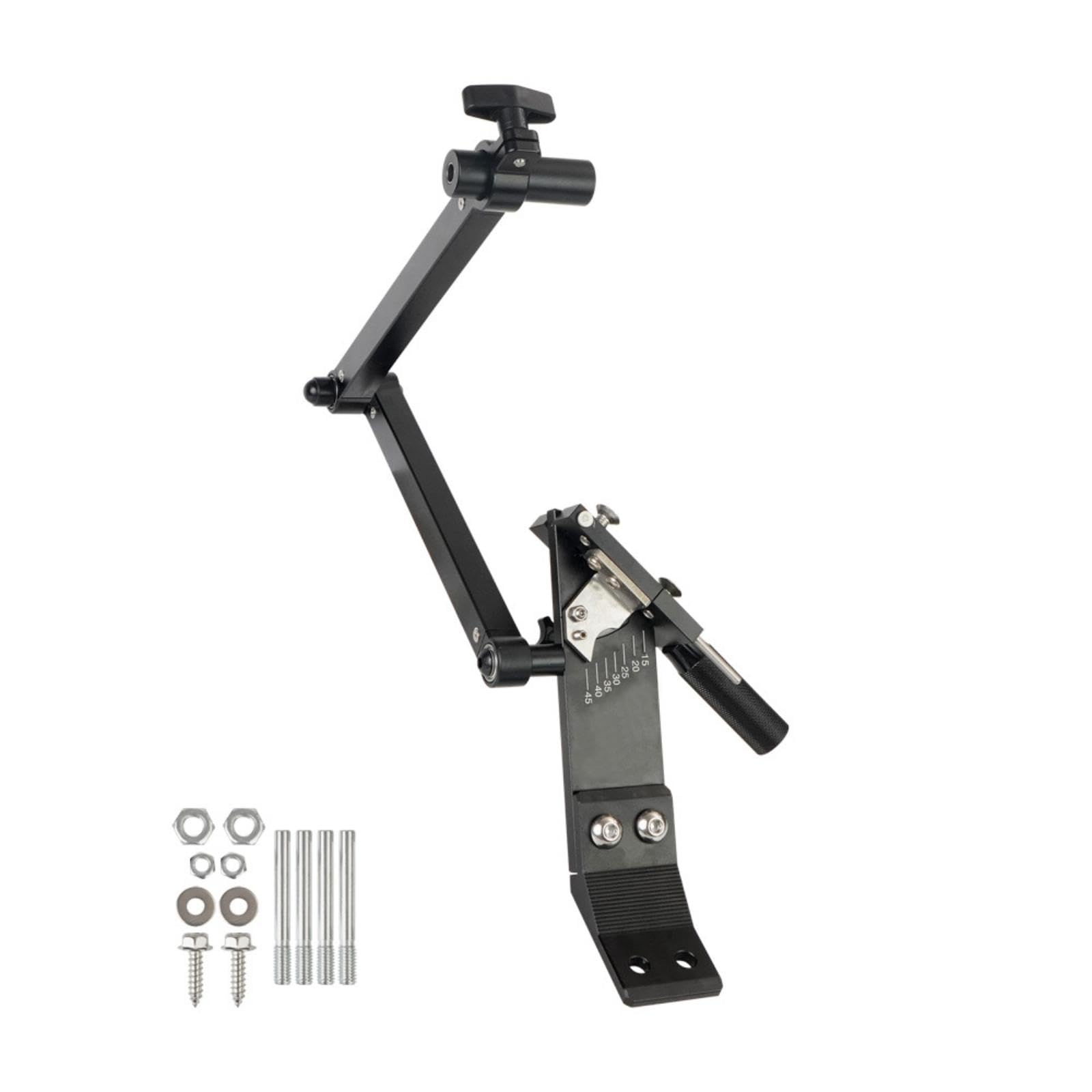 yard mowing machine blades honing device universal compatibility mower blades sharpening jig vise mount adjustable angle honing device for professionals new mower black