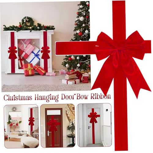 Lazos de gabinete de Navidad Muzrunq para decorar la cocina en las fiestas de fin de año, 6 uds 8