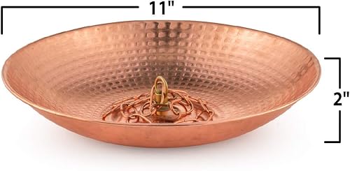 Miniatura 6 de Marrgon Cadena de lluvia de cobre con adaptador de canalón y lavabo de anclaje Campanas decorativas y tazas reemplazan la canaleta y desvían el