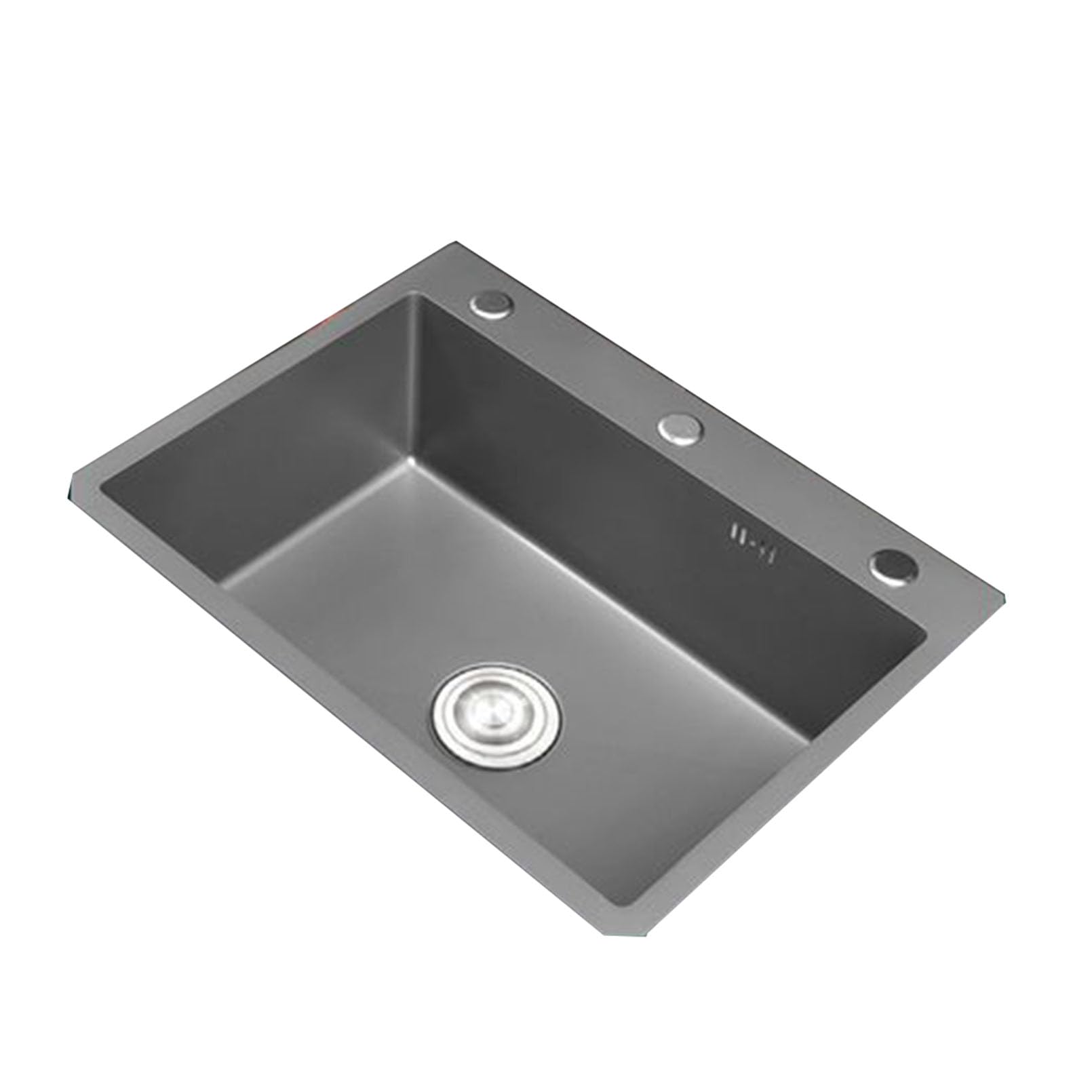 Lavabo de acero inoxidable multiusos con potentes características de drenaje para encimeras