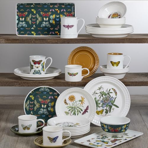 Taza Spode Botanic Garden Harmony 14 oz, Cerámica Blanca miniatura 4