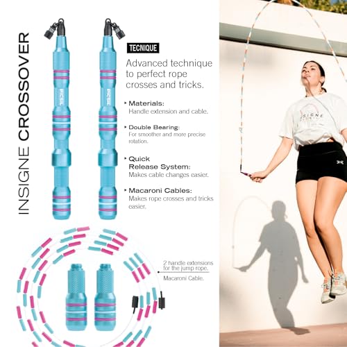 Corde à Sauter 3 en 1 pour entraînement à la maison ou en salle de sport extérieure