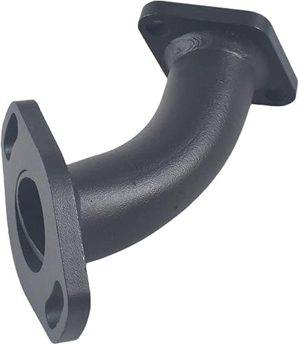 Miniatura 2 de Racing Performance - Colector de entrada de tubo de admisión negro para Coleman Powersports CT200U BT200X CT200u-ex, 212cc 196cc6.5HP Go Kart y Gas