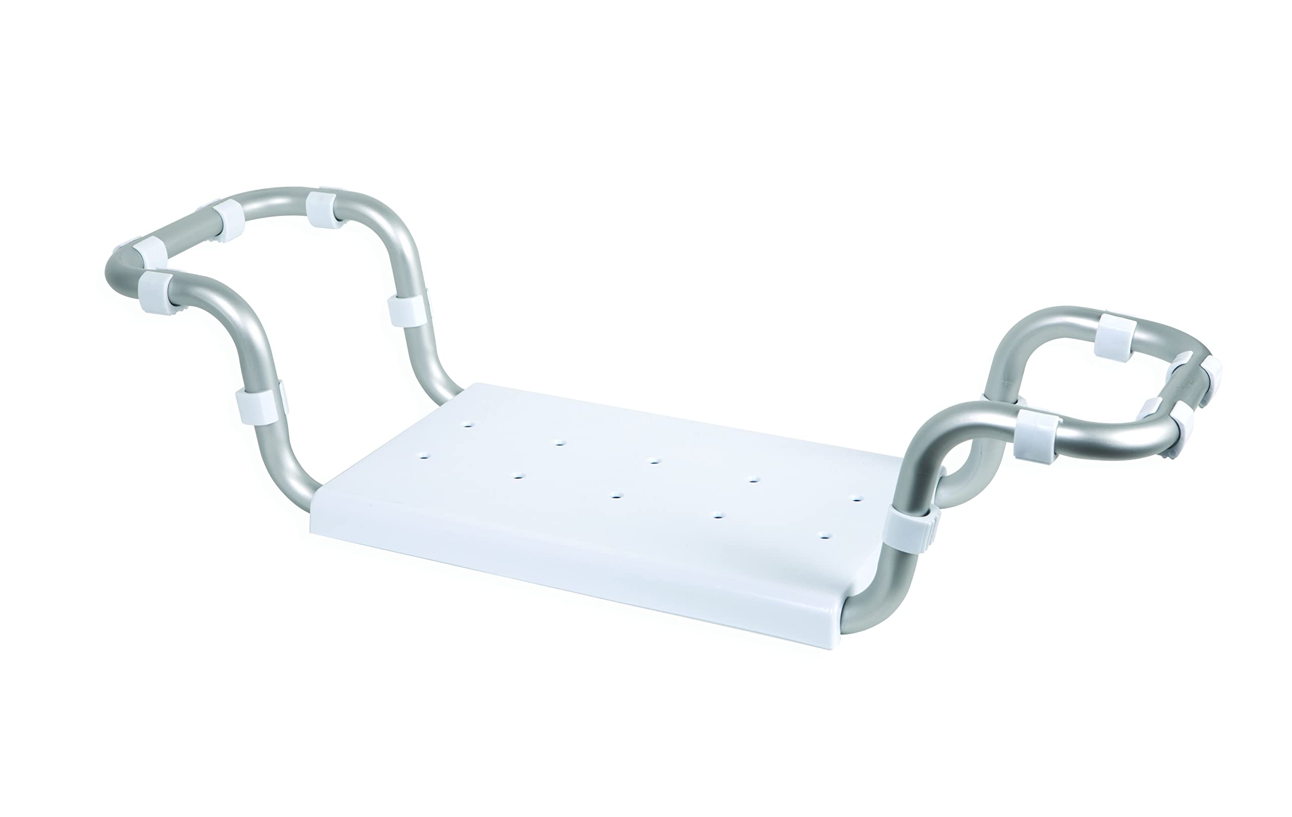Sedile Regolabile per Vasca in Alluminio con Seduta Ergonomica