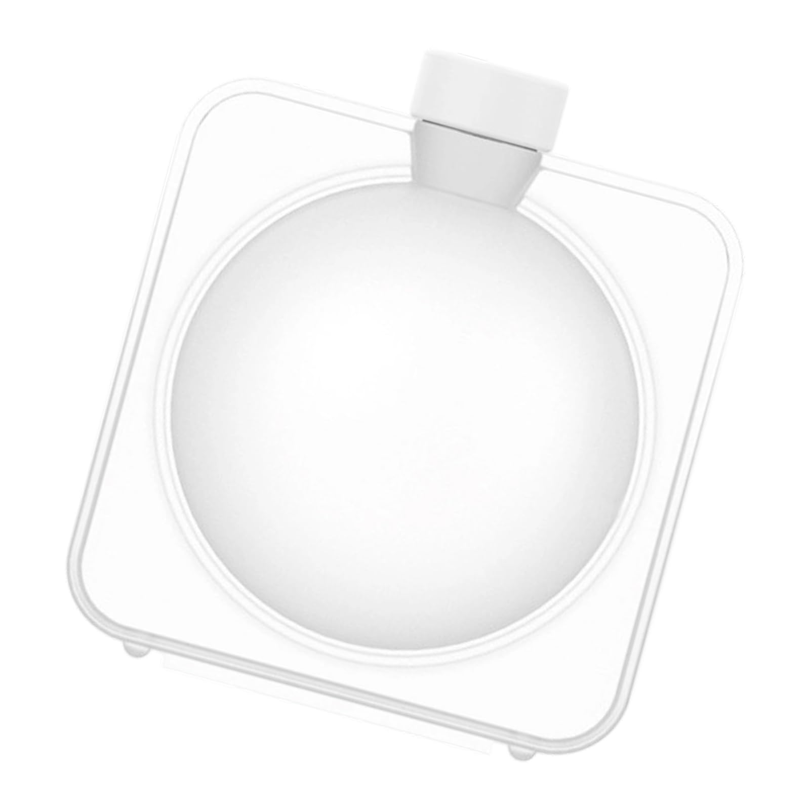 Tsophreniq Bulb Ice Sphere Mold Silicone Iced Ball Maker for Drinks, Single Cavity Round Ice Mold with Top Stopper Design Light Bulb Sphere Silicone Ball Maker Round Drink Single Cavity Home Beverage