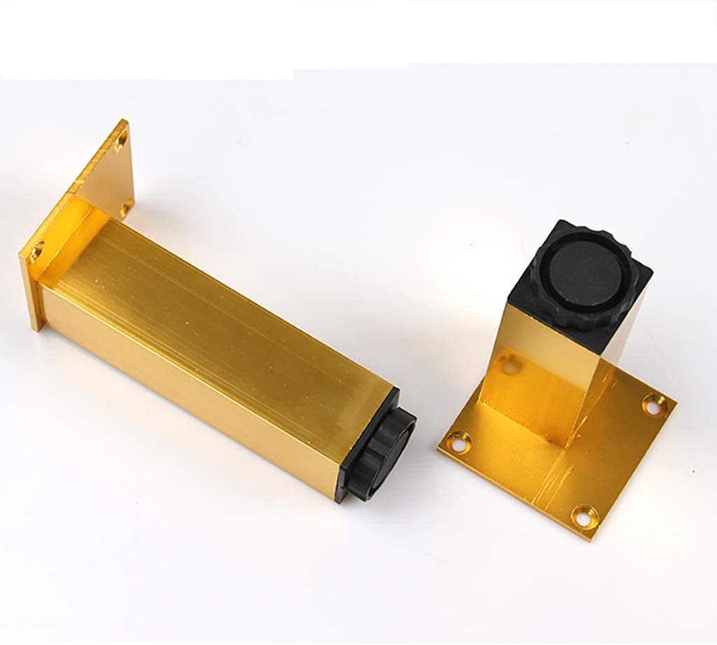 nóżka， Nogi meblowe 4 szt. stop aluminium złoto 6-30 cm(Gold a,18cm)
