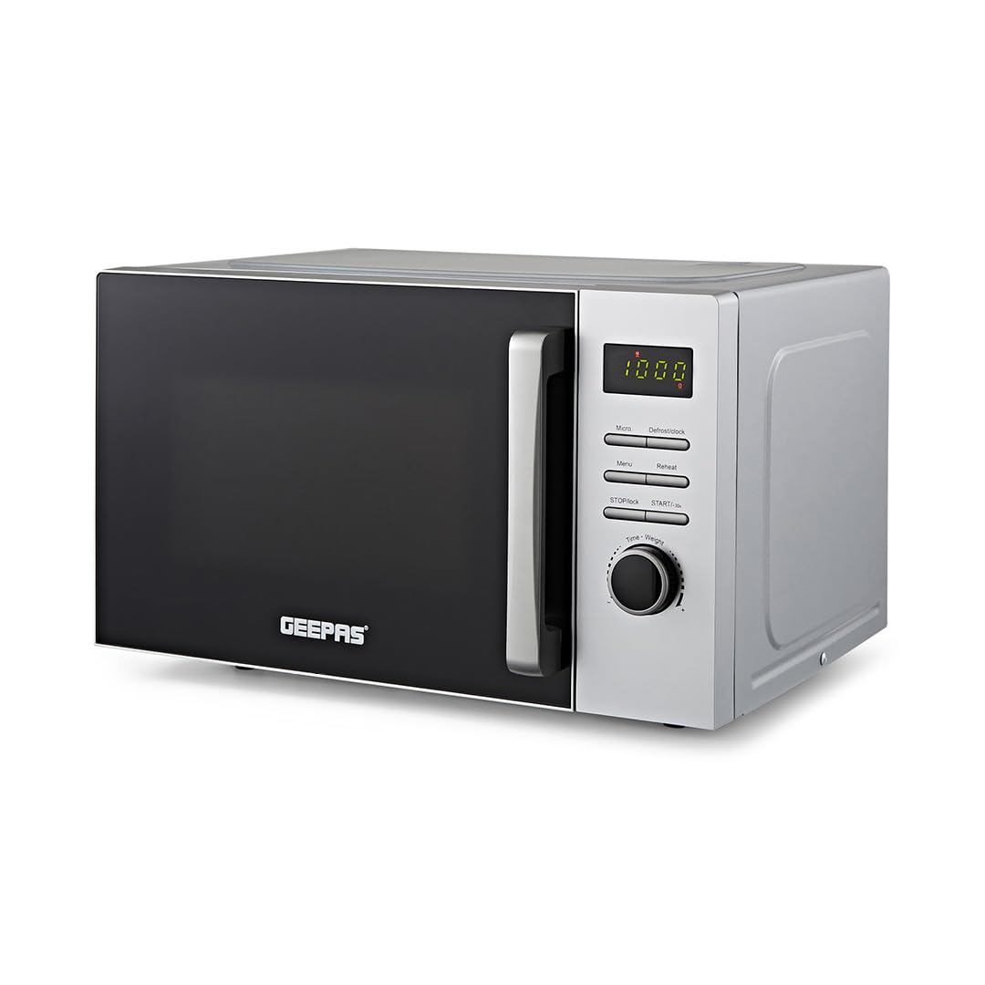 GEEPAS 23L Digital Microwave Oven, Kettle & Toaster Kitchen Combo Set (Kitchen Combo Set 2)
