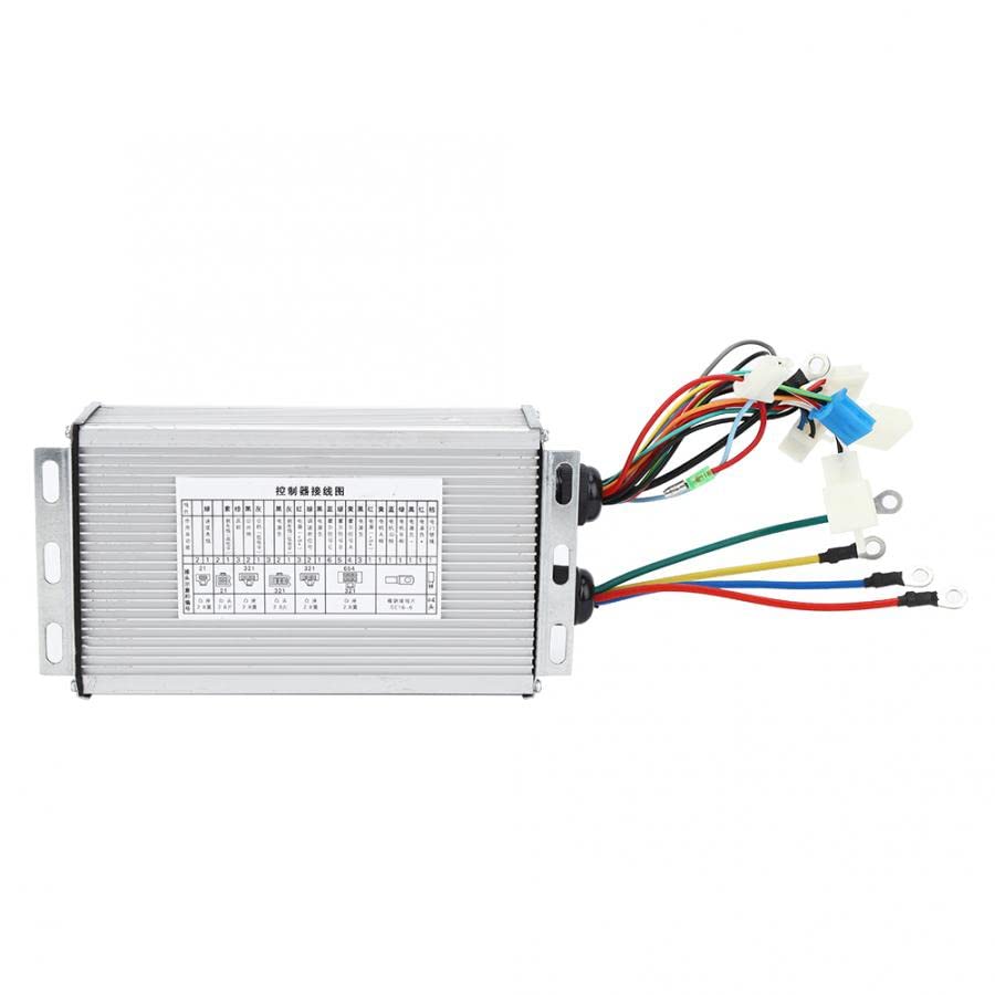 Regulador Patinete Electrico 18 Tubo 4 8V 1000W Controlador de bicicleta eléctrica sin cepillo de bicicletas eléctricas Aleación de aluminio Gran controlador de velocidad de energía Controlador Del Mo