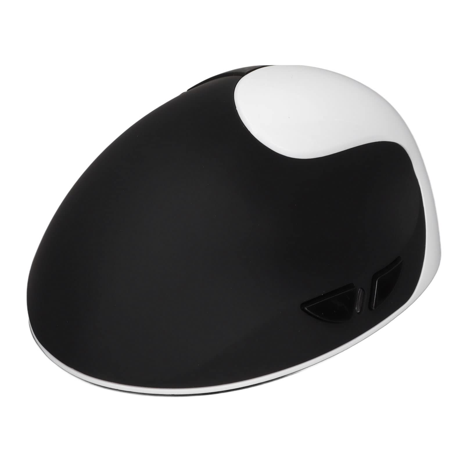 XUMIUZIY Mouse per Mancini, Mouse Ergonomico Verticale Wireless 2.4G, Mouse Ottico Regolabile 800/1200/1600 DPI, Ricaricabile con Ricevitore USB, per Computer Portatile PC Desktop (bianco