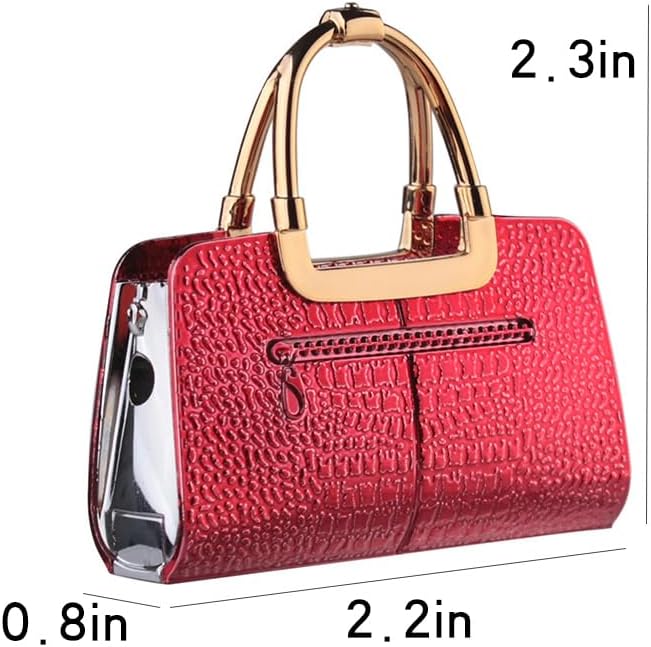 Miniatura 6 de Encendedor rojo de dibujos animados, diseño creativo y fresco, encendedor ajustable a prueba de viento, encendedor personalizado para regalos para