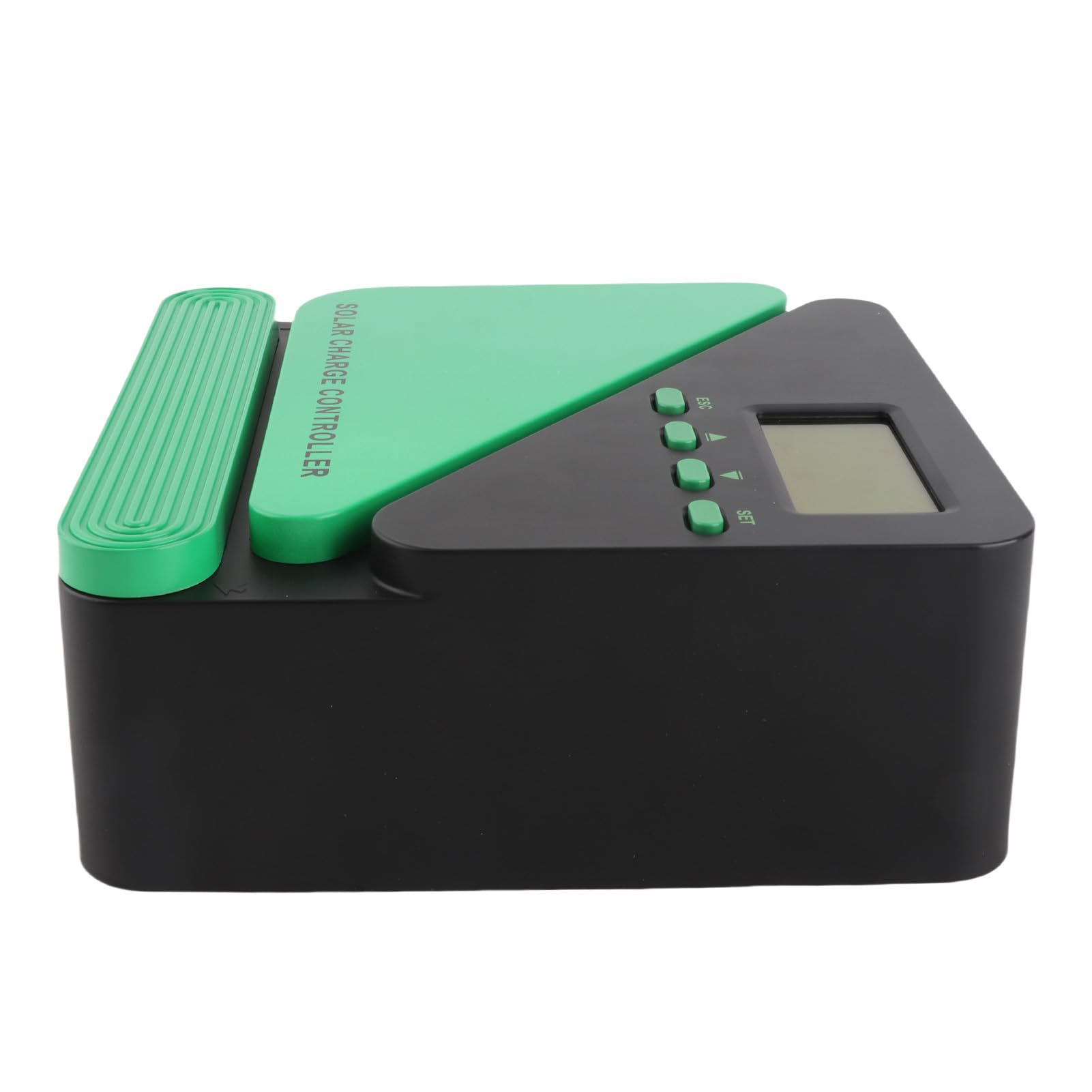 Jiawu Kontroler Słoneczny MPPT 40A, Automatyczny Regulator Panelu Słonecznego 12V 24V z Ekranem LCD, Podwójnym Portem USB, Podwójnym Wentylatorem Chłodzącym dla Systemu Wytwarzania Energii PV (30A)