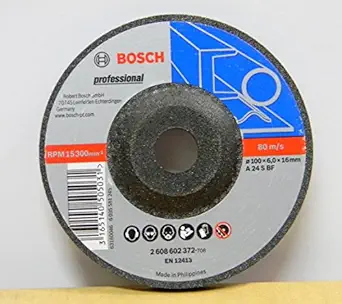 Bosch BI241 Metal 4-inch Grinding Wheel Set (Pack of 5)