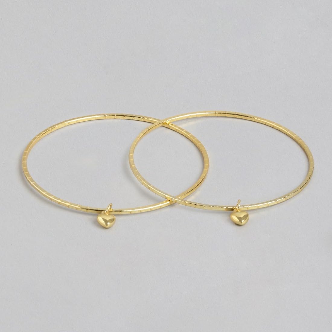 925 Silver Plated Bangle Set for Mother-Daughter