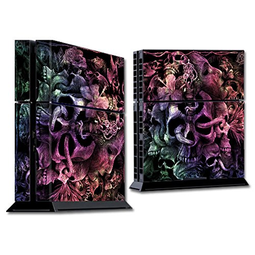 Skin Decal Vinyl Wrap for PS4 Sony Playstation Console (Skins only) / Skull Art Creepy