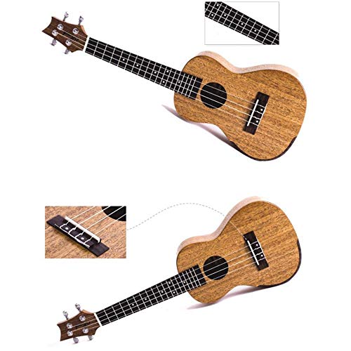 Ukelele Acajou Bois 24 Pouces Concert Ukulélé Hawaï Enfants Guitare Uke avec Housse pour Gigogne pour Enfants Étudiants… - Les Beatles, Paul McCartney, John Lennon, RIngo Starr, George Harrison Ukelele Acajou Bois 24 Pouces Concert Ukulélé Hawaï Enfants Guitare Uke avec Housse pour Gigogne pour Enfants Étudiants… – Image 3