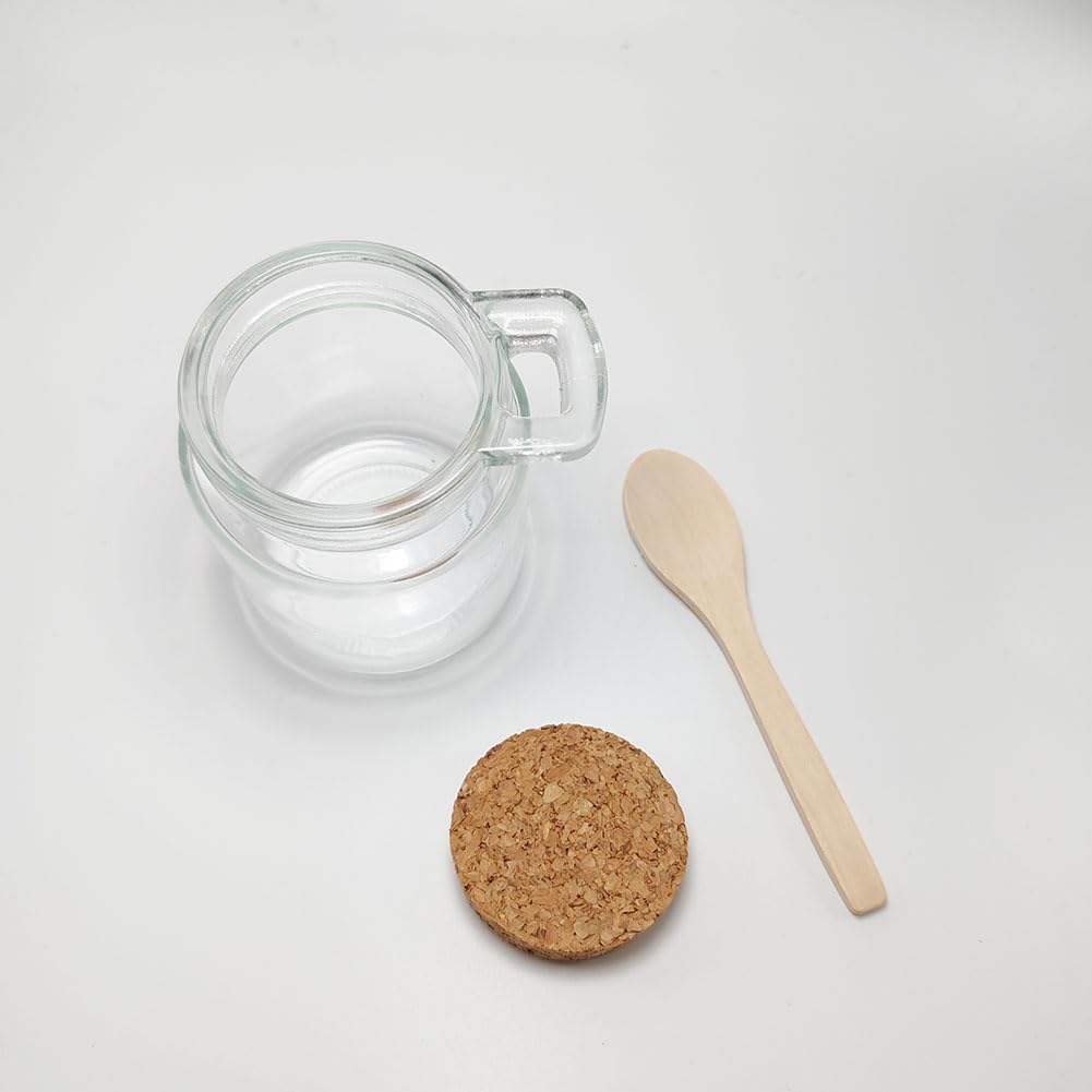 Barattolo Vetro Con Tappo Sughero 250ml - Per Alimenti, Spezie E Cosmetici - Foto 11