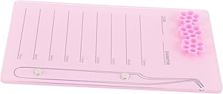 PLAFOPE Ferramentas Ferramenta De Extensão De Cílios Bandeja De Cílios Bandejas De Cílios Bandeja De Cílios Postiços Placa De Suporte De Cílios Suprimentos De Extensão De Cílios Mesa De