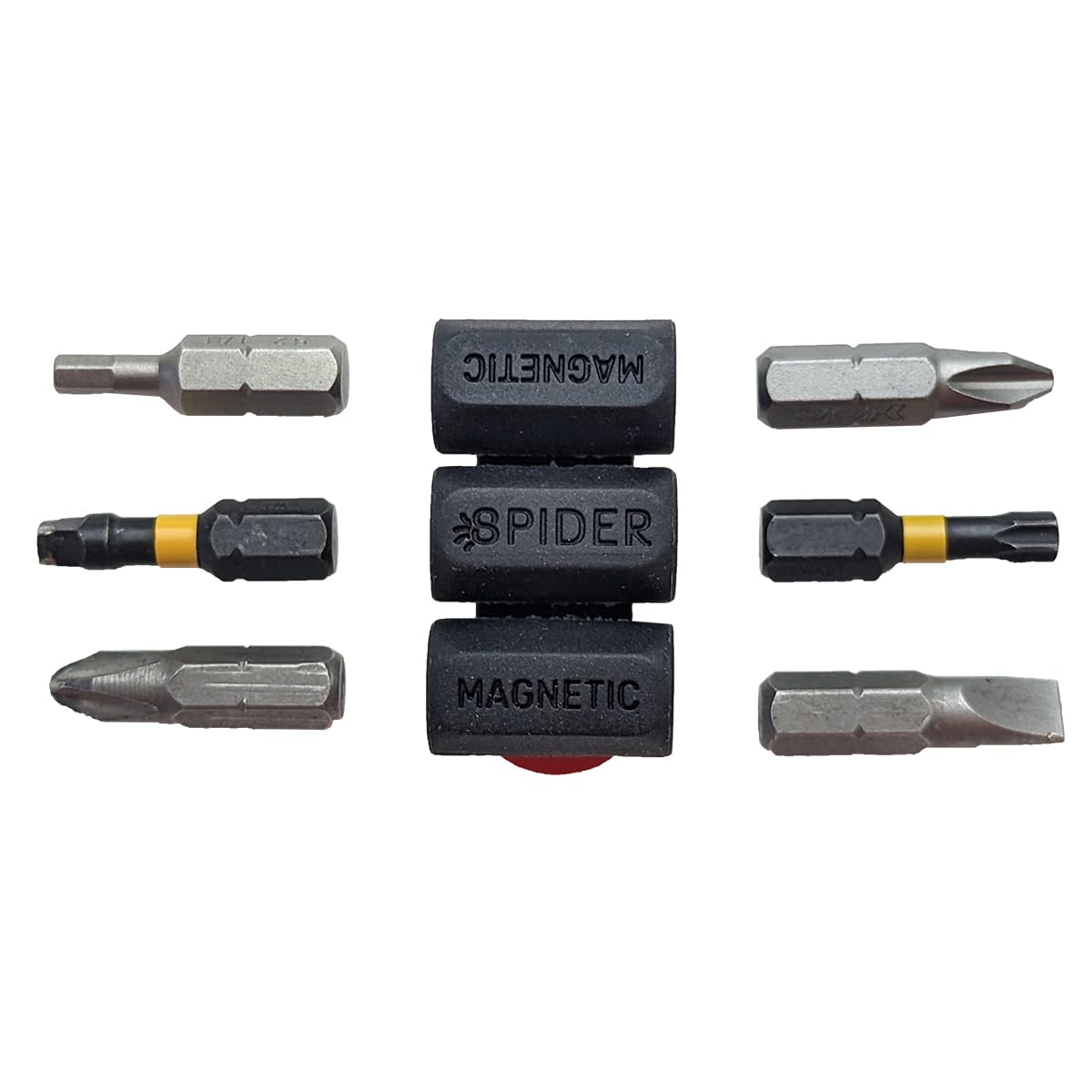 Spider Tool Holster Magnetic BitGripper, Pack of Three, Holds 6 Bits — Amazon image 5