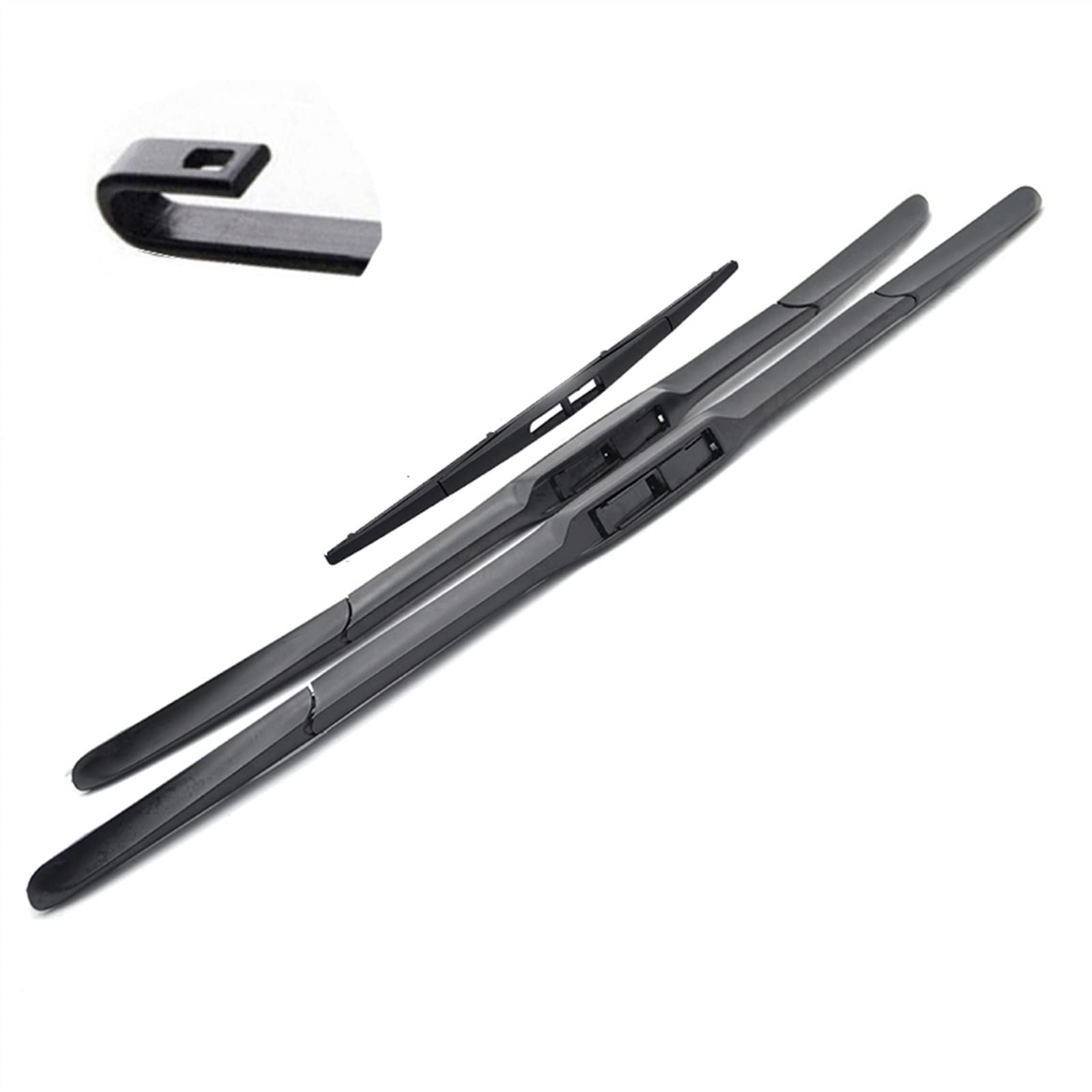 Juego De Escobillas Limpiaparabrisas Delanteras Y Traseras De 22 "20" 12 "para Mitsubishi Para Montero V80 2007 2008 2009 2010 2011 2012 2013 2014 2015 Parabrisas