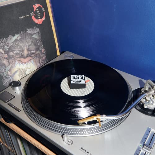 AM Clean Sound x Keith Haring Record Weight (300g) - Steel Record Stabiliser & Vibration Reducer - Black - Image 3