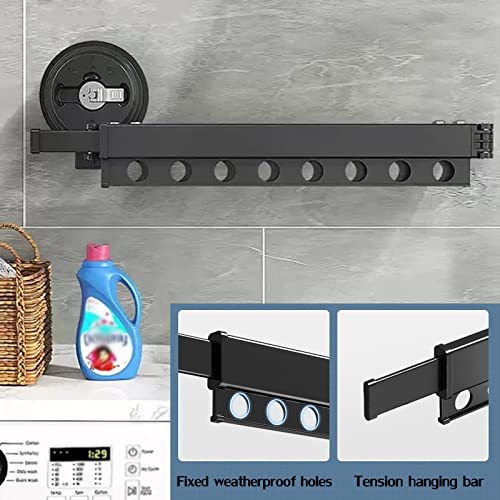 Gain de place : étendoir à linge pliable mural pour petit espace