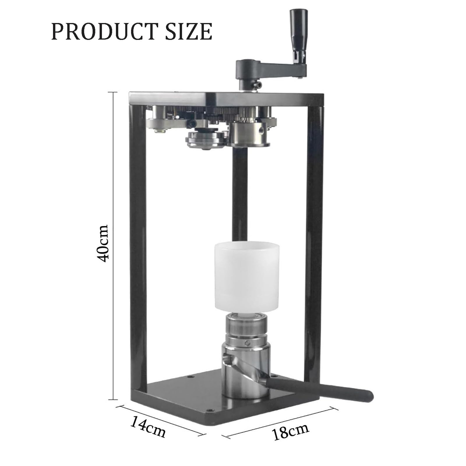 Machine à Sceller Les Canettes Manuelle(5,5 Cm De Diamètre)