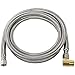 Certified Appliance Accessories Dishwasher Hose with 90 Degree MIP Elbow, Water Supply Line, 5 Feet, PVC Core with Premium Braided Stainless Steel
