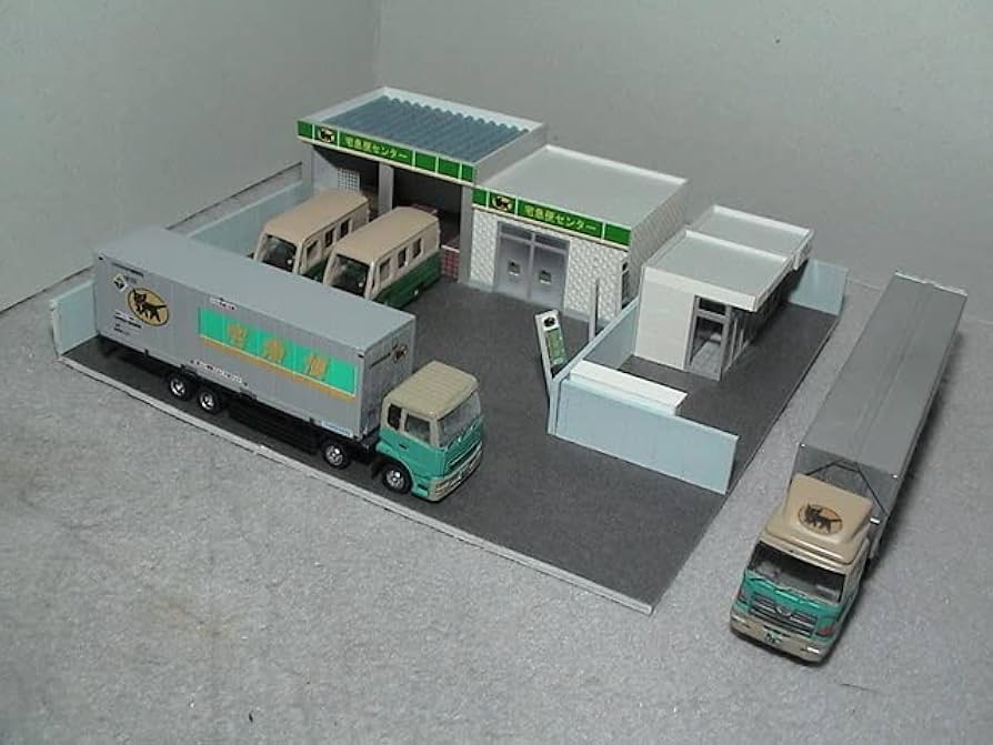 Amazon.co.jp: サイズ 1/150 クロネコヤマトの宅急便センター ヤマト