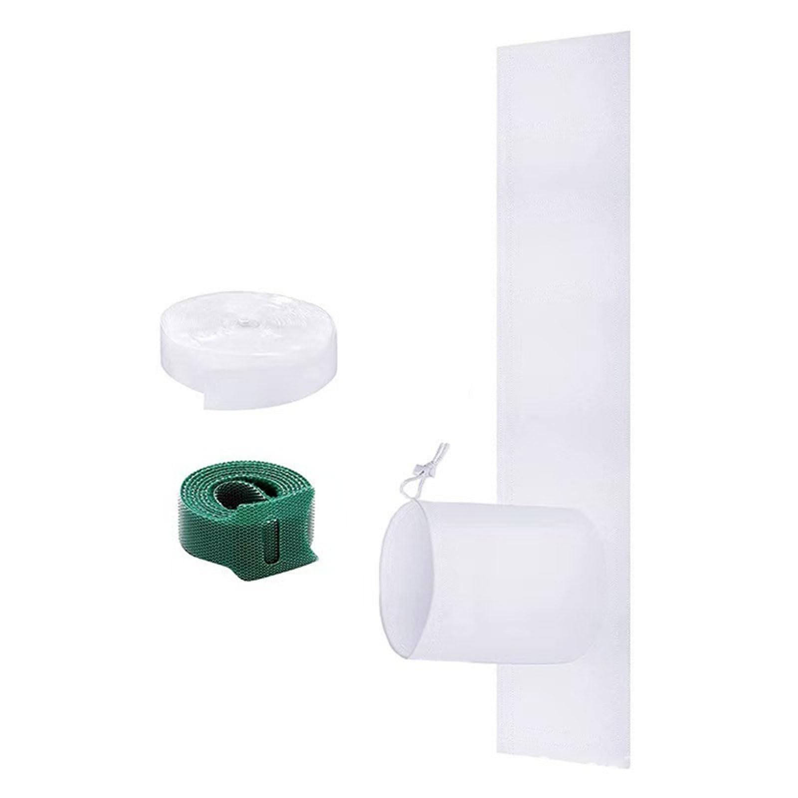 Fentency Window Seal Set Practical Air Conditioning and Tumble Dryer Window Sealing Cloth Sets for Portable Air Conditionings High Efficiency Sealing Set