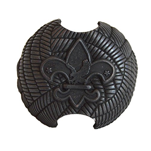 Deseret Deals Boy Scout Neckerchief Slide - Metal Kerchief Woggle, for Cub Scouts and Varsity Scouts (1 Pack)