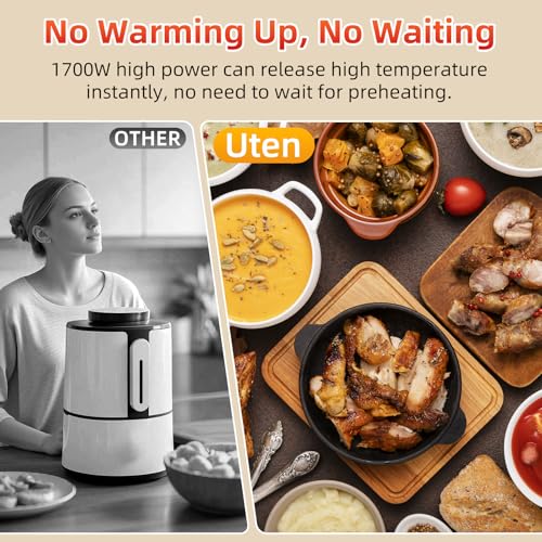 Uten Air Fryer 5.8Qt/5.5L UTEN-AIR FRYERS-A1439 の商品画像 4