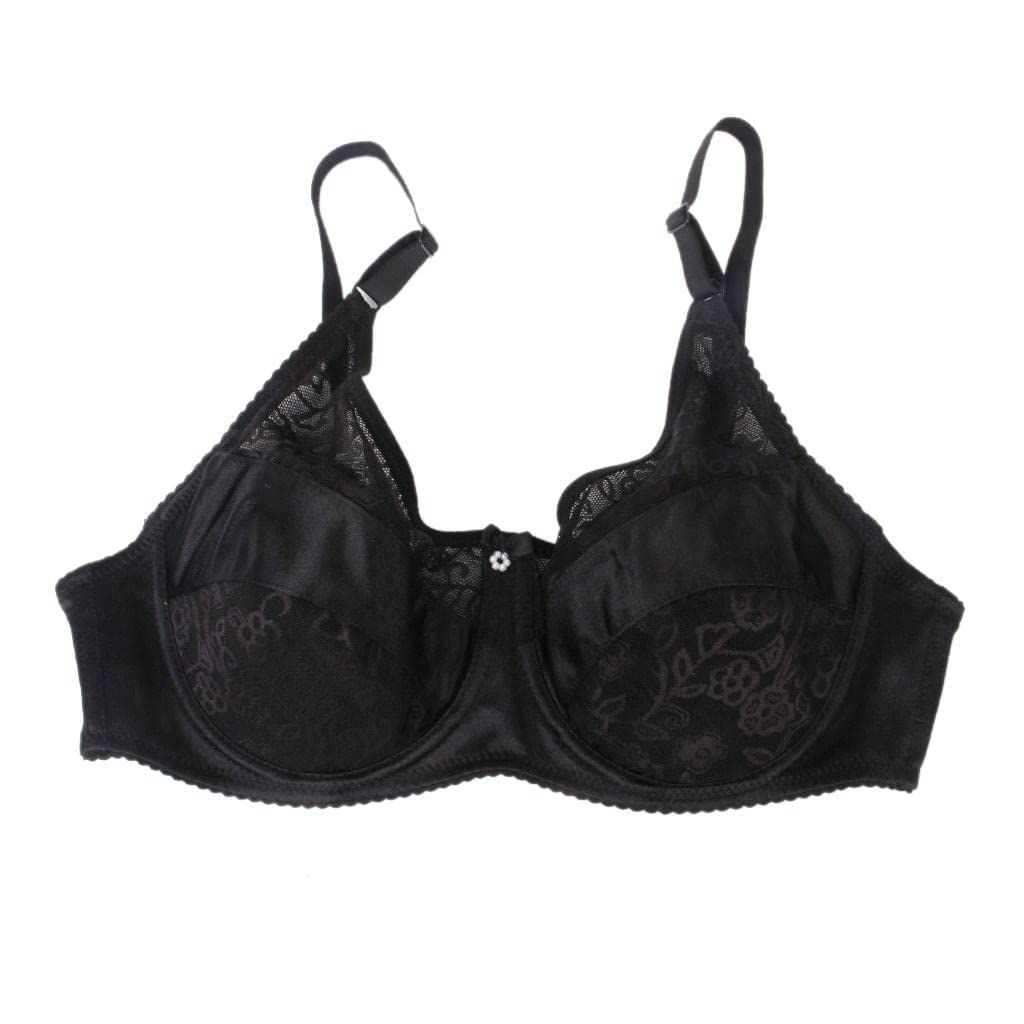 snappsy Special Pocket Bra for Silicone Form False s Mastectomy 36 Black-picture-15