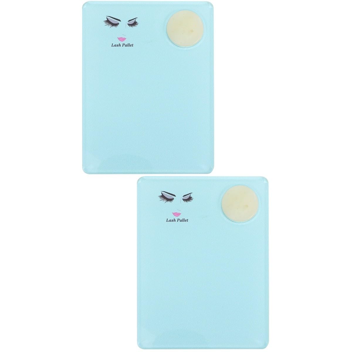 Healeved 2 Pezzi Di Accessori Per Extension Ciglia Palette Manuale Per Ciglia Con Vassoio Per Lapplicazione