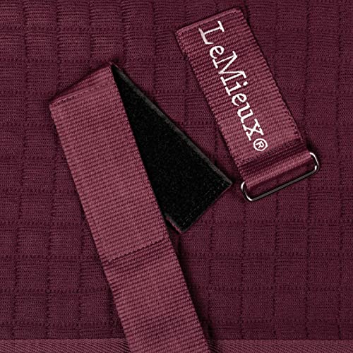 Couverture séchante LeMieux Arika Clima-Tek Bordeaux 1m80 pour cheval - 7