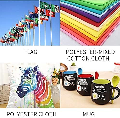 Miniatura 6 de Aomya Paquete de 4 cartuchos de tinta de sublimación GC41 para transferencia de calor compatibles para Ricoh GC41 para Ricoh IPSiO SG3100 SG2100