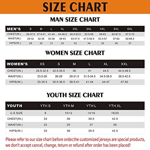 image for FAFI Best Love Gift Personalized Football Jerseys for Men/Women/Youth 