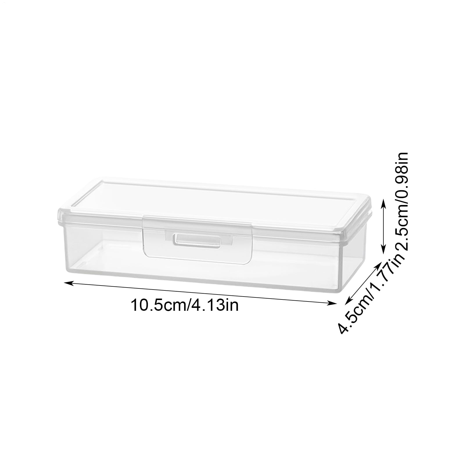 Dispensador de bolas de algodón, recipiente para bolas de algodón | Caja porta algodón Fioc de viaje | Porta algodón Fioc de viaje portátil, recipientes transparentes para objetos pequeños