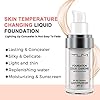 TLM-Foundation-Cream-Colour-Changing-Liquid-Foundation-Hides-Wrinkles-Lines-BB-Cream-Makeup-Base-Concealer-Cover-Moisturizing-Fluid-for-all-Skin-Tone-SPF15-2-Pack ReviGLam TLM Colour Changing Liquid Foundation Hides Wrinkles & Lines, BB Cream Makeup Base Concealer Cover Moisturizing Fluid for all Skin Tone SPF15, Pack of 2