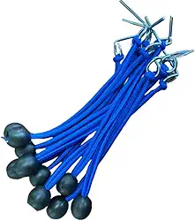 Elástico de Fixação para Lona de Piscina Segurança na piscina- PINO E BOLINHA- TOK ELÁSTICOS (20CM)