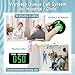 KOQICALL Take a Number Machine Queue Wireless Calling System for Customers with 2 Waterproof Next Call Button 1 Dot-Matrix Display Show Now Serving Number
