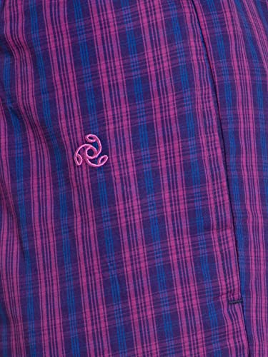 Image of Jockey RX06 Women's Super Combed Cotton Woven Fabric Relaxed Fit Striped Pyjama with Side Pockets (Checks & Prints May Vary)