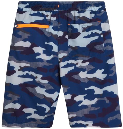 Image of Eddie Bauer Boys' Active Shorts - 3 Pack Quick Dry Athletic Shorts - Hybrid Mesh Performance Shorts for Boys (4-16)