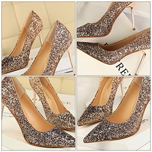 Holibanna Alto Sandalo con Tacco Sandali con Tacco...